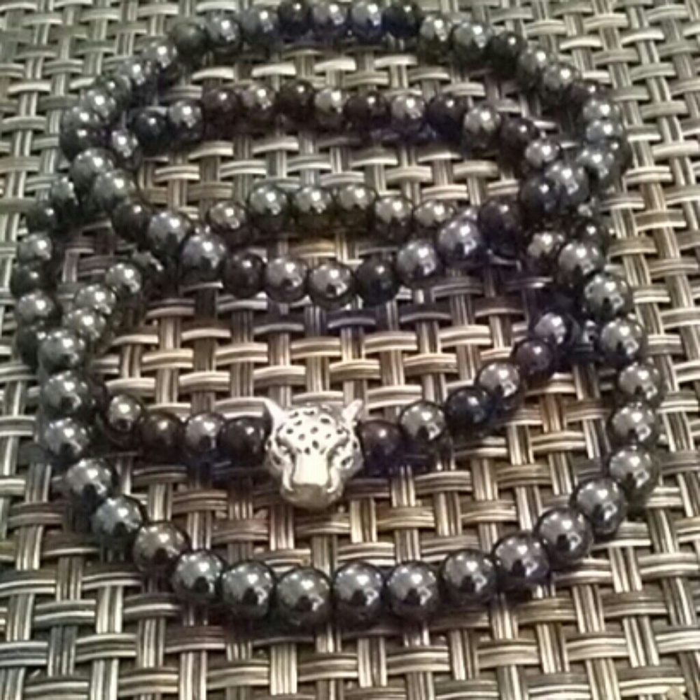 Sz 8s, Set of 4mm Polished Glass Beads, Unisex